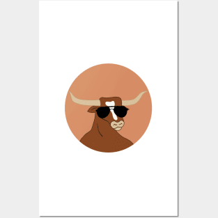 Cool Longhorn Posters and Art